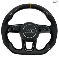 Карбонов рязан спортен волан AUDI A3 A4 A5 A6 A7 A8 Q3 Q5 Q7 Q8 Sline - 0227